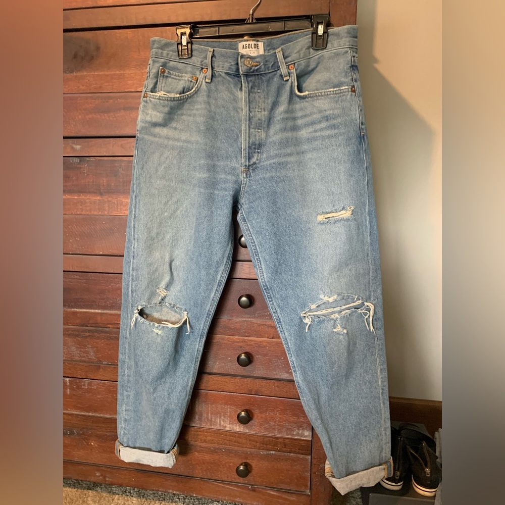 AGOLDE Jamie High Rise Classic in Dakota - Size 31